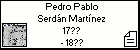 Pedro Pablo Serdán Martínez
