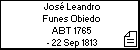 José Leandro Funes Obiedo