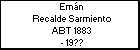 Emán Recalde Sarmiento