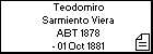 Teodomiro Sarmiento Viera