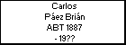 Carlos Páez Brián