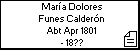 María Dolores Funes Calderón