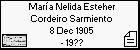 María Nelida Esteher Cordeiro Sarmiento