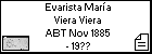 Evarista María Viera Viera