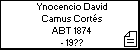 Ynocencio David Camus Cortés