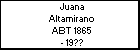 Juana Altamirano