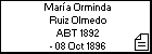 María Orminda Ruiz Olmedo