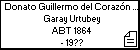 Donato Guillermo del Corazón de Jesús Garay Urtubey
