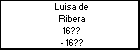 Luisa de Ribera