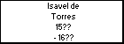 Isavel de Torres