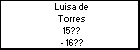 Luisa de Torres