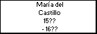 María del Castillo