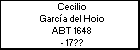 Cecilio García del Hoio