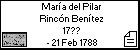 María del Pilar Rincón Benítez