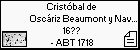 Cristóbal de Oscáriz Beaumont y Navarra