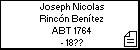 Joseph Nicolas Rincón Benítez