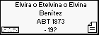 Elvira o Etelvina o Elvina Benítez