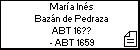 María Inés Bazán de Pedraza