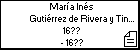María Inés Gutiérrez de Rivera y Tineo