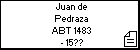 Juan de Pedraza