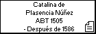 Catalina de Plasencia Núñez