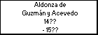 Aldonza de Guzmán y Acevedo