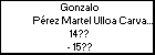 Gonzalo Pérez Martel Ulloa Carvajal