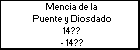 Mencia de la Puente y Diosdado
