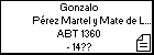 Gonzalo Pérez Martel y Mate de Luna