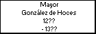 Mayor González de Hoces