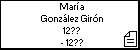 María González Girón