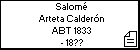 Salomé Arteta Calderón