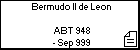 Bermudo II de Leon 