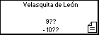 Velasquita de León 