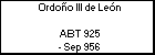 Ordoño III de León 