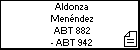 Aldonza Menéndez