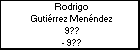 Rodrigo Gutiérrez Menéndez